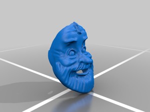 Robot Santa Mask - Doctor Who