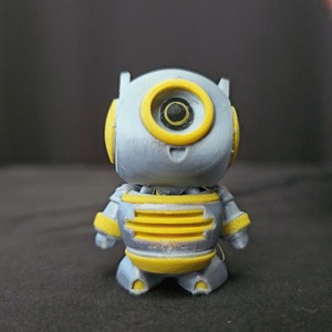 MONOY ARTICULATED TOY, PRINT-IN-PLACE, CUTE FLEXI, KEYCHAIN