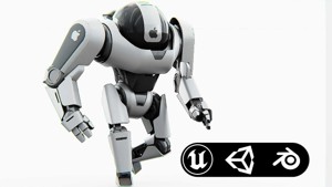 APPLE BOT Rigged for Unreal Engine - Unity - MIXAMO 