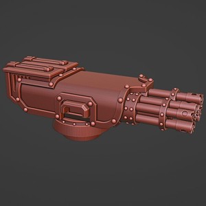 Reaver Dual-Chaingun - 6 to 8mm Epic scale