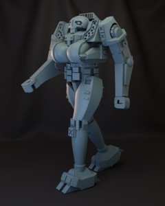DAT LASS AMERICAN MECHA BIG FIGHTIN' ROBOT