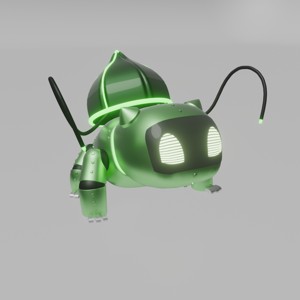 IRON BULB - ROBOTIC FUTURE PARADOX BULBASAUR