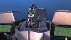 Jetpack Battle Robot