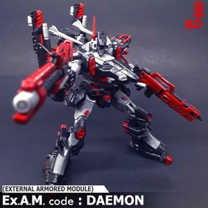 3DPrint Armored Core Action Figure - ExAM Code DAEMON