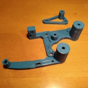 Polargraph: Motor mounts and Belt tensioners (for Makelangelo 5)