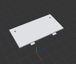 Robot vacuum battery cover (RARE REPLACEMENT PART)