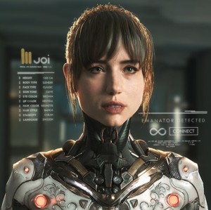 3d Cyberpunk Girl - Game Ready and Recordings