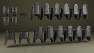 UNDYING CRIMSON SLAUGHTER LEG PARTS