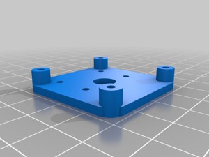 RaspicamHQ to Raspicam holes adapter
