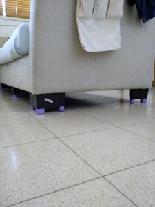 Raising a couch\sofa legs for Neato robot