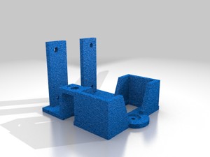 Raspberry Pi Pico Zumo robot bracket