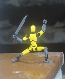 Macho-13 - Articulated Action Figure Poseable Mannequin