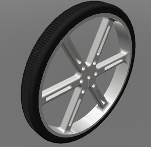 Pololu 90mm Wheel