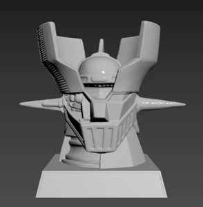 Mazinger Z scanning Coin Bank
