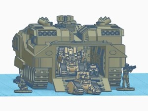 Kitbash: Warbots - Armored Robot Transportation Vehicle (ARTV)