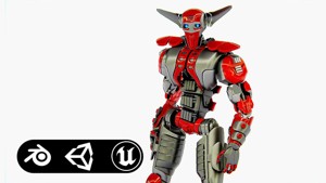 VILLAIN DROID CHAOS  Rigged for Unreal Engine - Unity - MIXAMO 
