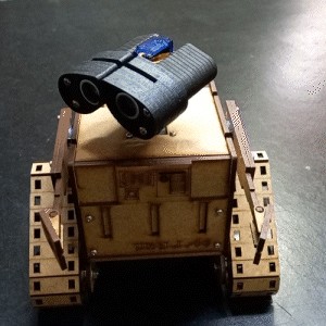 WALL-E FAN ART STYLE ROTOT FOR LASER CUT + E-BOOK