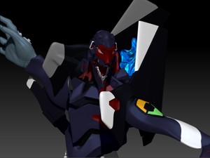 EVANGELION UNIT 03 - BARDIEL - REBUILD OF EVANGELION COLECTION N2 3D PRINT MODEL -