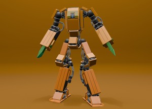 Carrot Robot 1 st generation 3D models