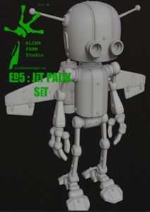ROBOT ED5 JET PACK SET