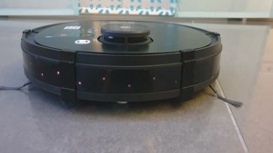 Bumper Abweiser / Klammer für Ecovacs Deebot Ozmo 950 zum besseren Fahrverhalten bei Schwingstühlen / Freischwinger Stühlen (bumper deflector for cantilever chairs)