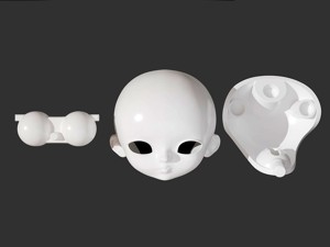 BJD doll 3D doll head model BETA002 3D print model