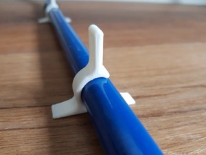 run-over protection for laundry rack