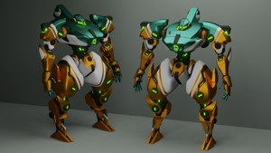 Sci-Fi robot 