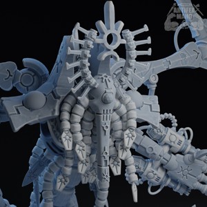 OCTANEPT THE DREADSCYTHE, KING OF SPACE TERMINATORS (TOTALLY NOT NECRON)