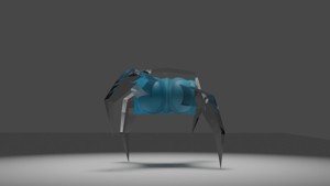 glass robot- animated