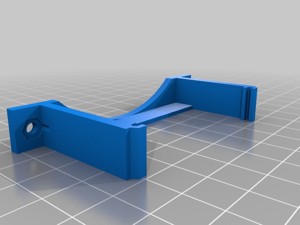 80MM FAN HOLDER FOR THOR ROBOT PCB