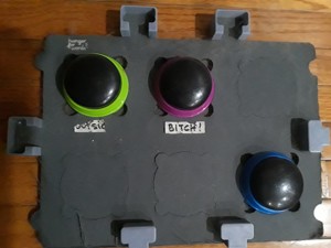 Roomba Bumpers for "Hunger for Words"