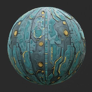 Sci-FI Seamless Texture 
