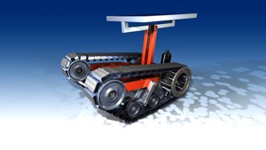 mine sweeper robot
