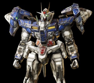 Reallistic OO GUNDAM 3d model rigged game ready
