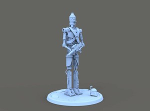 IG-11 STAR WARS FOR 3D PRINTING