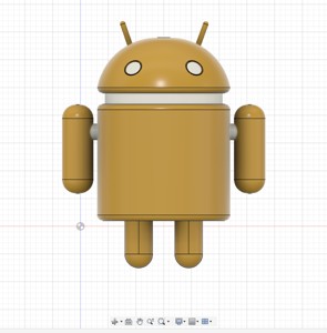 Android robot mascot