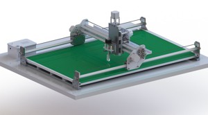 DIY CNC fabric cutting Ma...