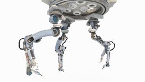 Sci Fi style robotic arm