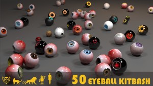 50 EyeBall Kitbash