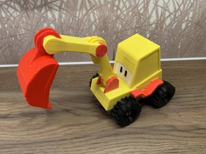 Max the excavator (Max der Bagger) from Leo the Truck (Leo Lastwagen)
