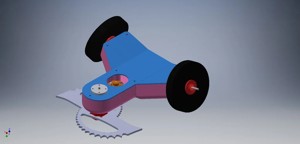 Antweight Horizontal Bar Spinner - Tiger Shark V4