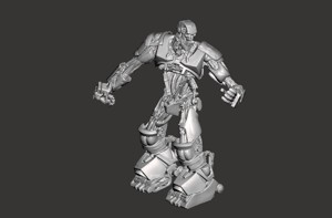 ABC WARRIOR ROBOT FROM THE 1995 MOVIE JUDGE DREDD TOY SOLDIER