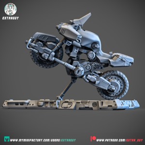 SCIFI RIDER+BIKE+MECH 32MM