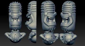 Mic Man Pendant 