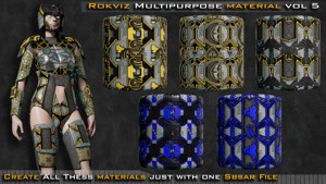Rokviz multi-purpose Material vol 5