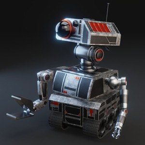 Sci-Fi Construction Robot