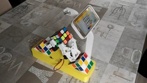 Rubiks Bot - A cube solving robot