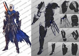 Tales of Arise Alphen Armor - DIY Cosplay Pepakura Foam Template