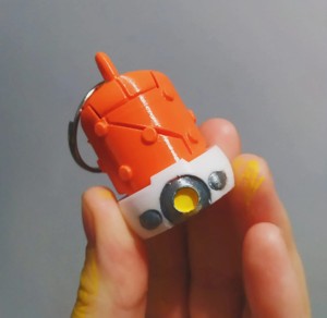 VALORANT KILLJOY NANOENXAME NANO GRANADE ROBOT BUDDY KEYCHAIN